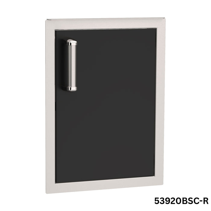 Echelon Black Vertical Single Access Door — product view 1