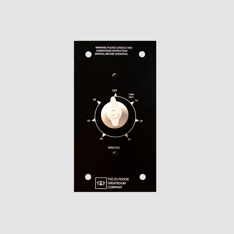 Outdoor GreatRoom Electronic Ignition System 60-Minute Timer
