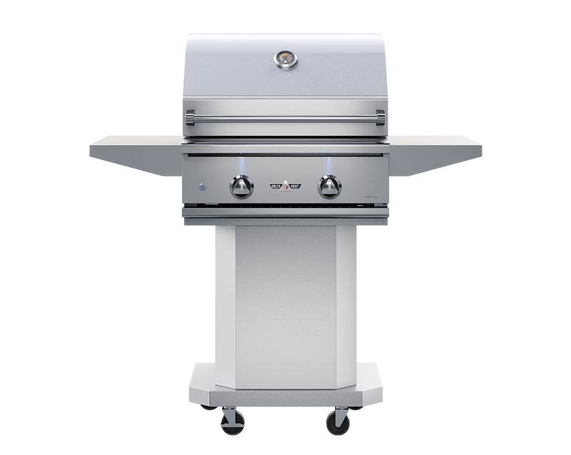 Delta Heat 26-inch base shown with separately sold grill