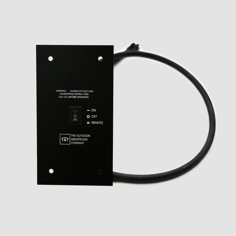 Outdoor GreatRoom DSI System Control Panel w/ ON/OFF Switch - 6.38" x 3.5"