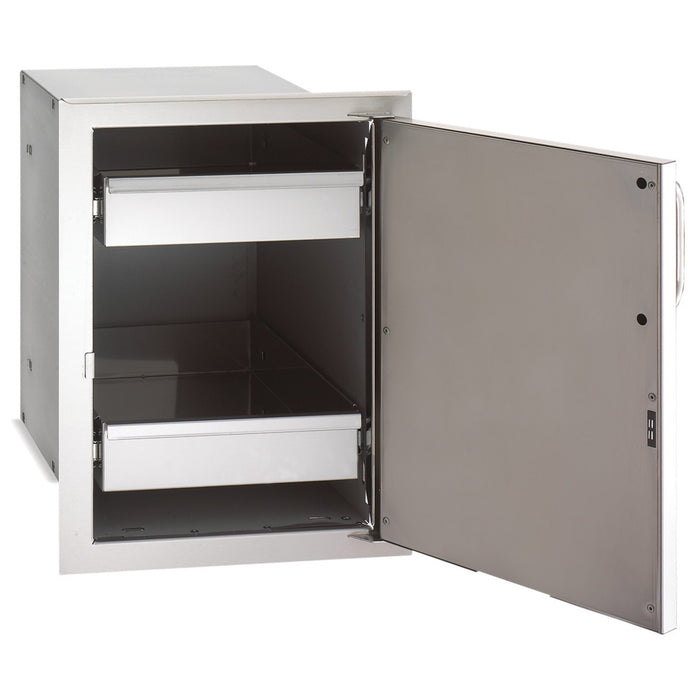 Select Single Door with Dual Drawers — product view