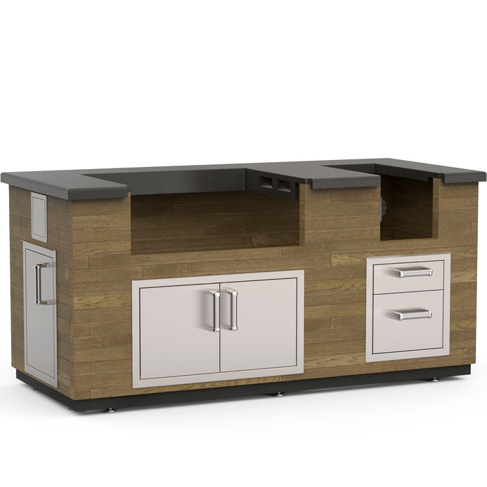 Reclaimed Wood 77 ″ Island Bundle — product view