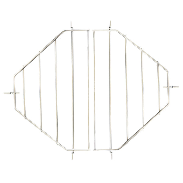 Charcoal Heat Deflector / Drip Pan Racks (Includes 2 Racks)