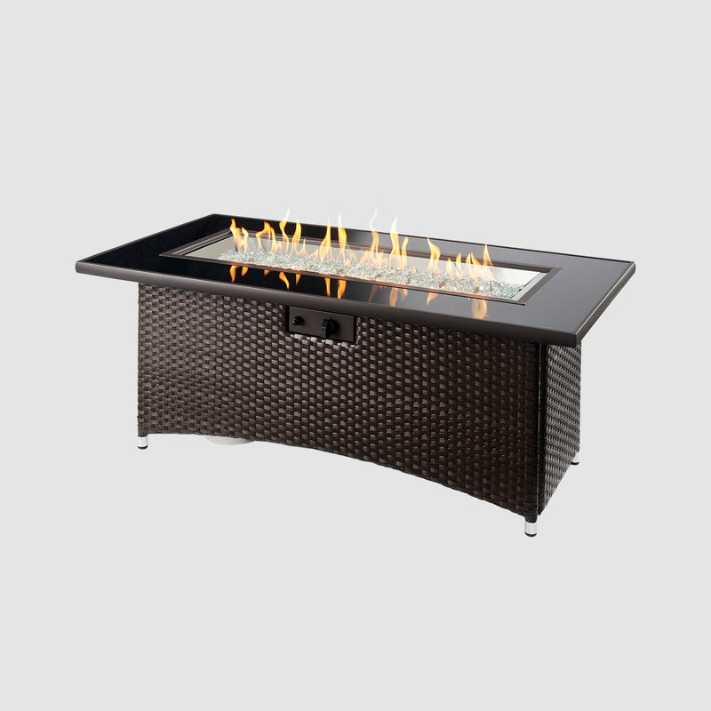 Outdoor GreatRoom Montego Linear Gas Fire Pit Table