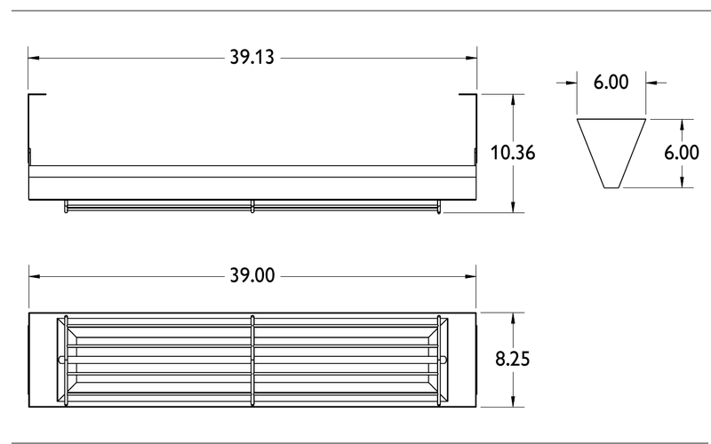 Twin Eagles 39-Inch Electric Radiant Heater with TEIC Control
