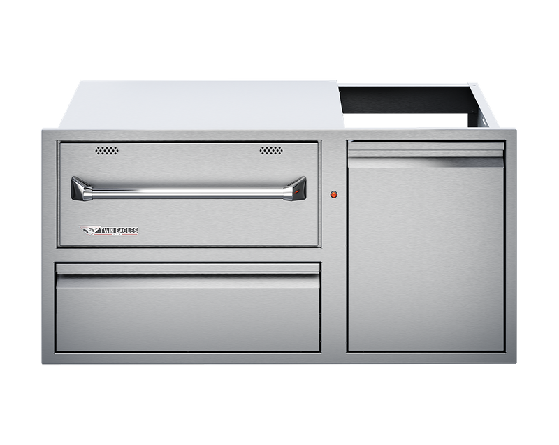 Twin Eagles 42-Inch Warming Drawer — Stainless