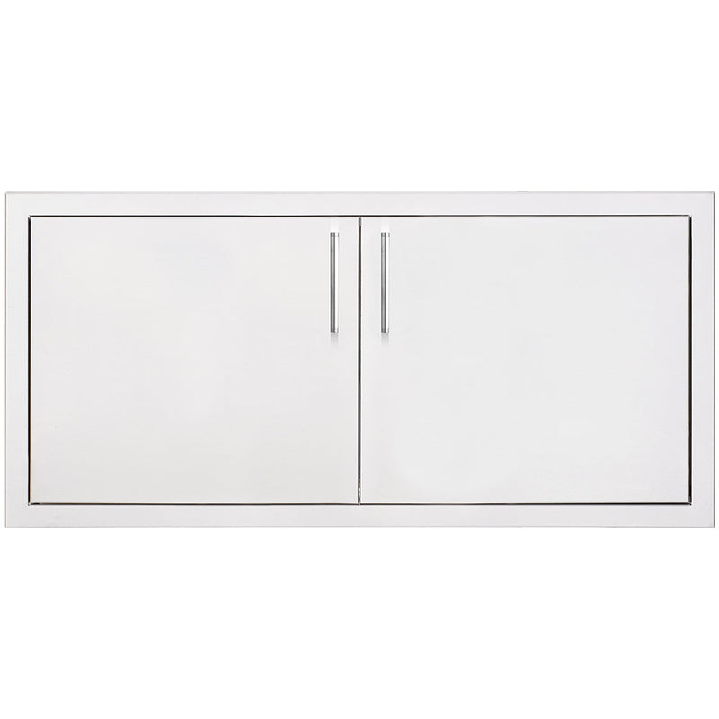 TrueFlame 36" 2-Drawer Dry Storage Pantry & Enclosed Cabinet Combo — TF-DP-36DC-A