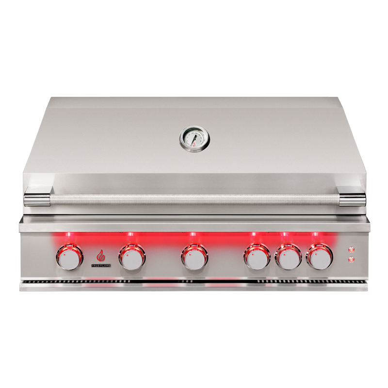TrueFlame 40" 5 Burner Gas Grill