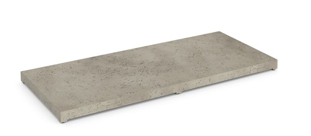 GFRC Burner Cover 8115 — Light Basalt