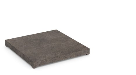 GFRC Burner Cover 8120 — Dark Basalt