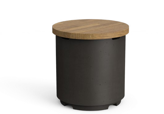 Reclaimed Wood Contempo Tank/End Table
