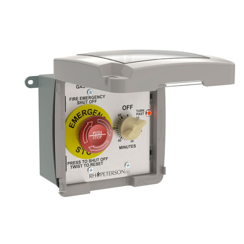 110V Commercial Emergency Stop and Electric Timer