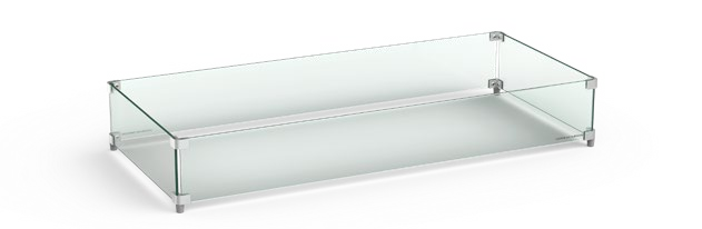 Large Rect. Wind Guard 43”w x 19¼”d x 6¾”h 580, 581