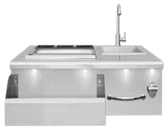 AMD 30-inch Beverage & Prep Station — White LED