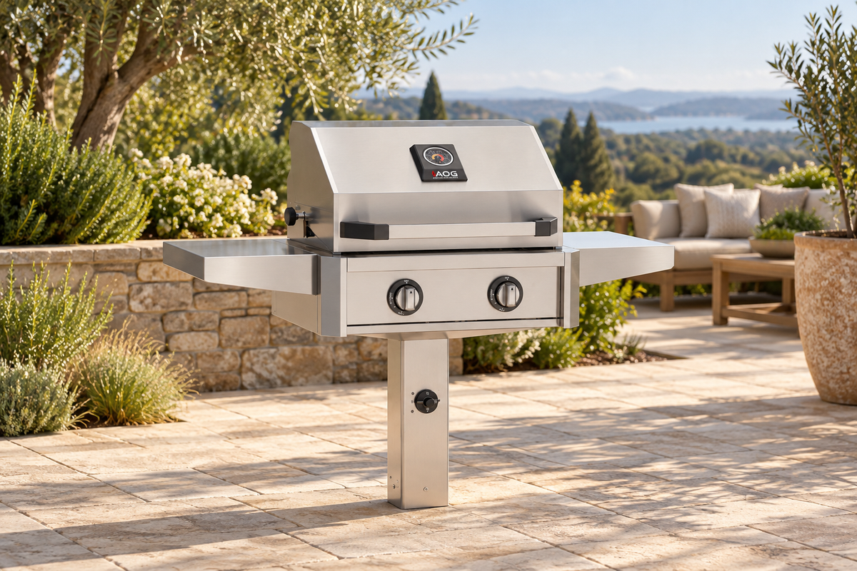 AOG 24″ T Series Accessible In-Ground Post Grill
