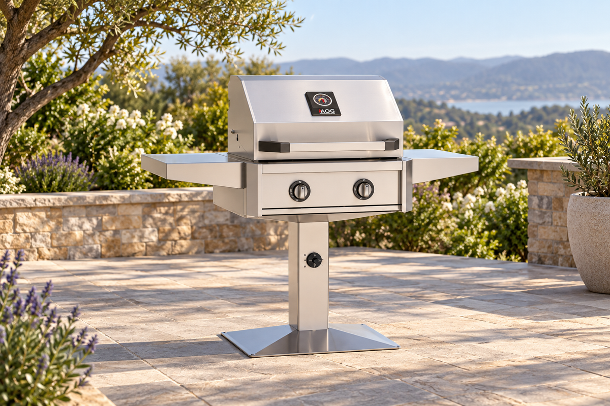 AOG 24″ T Series Accessible Patio Post Grill