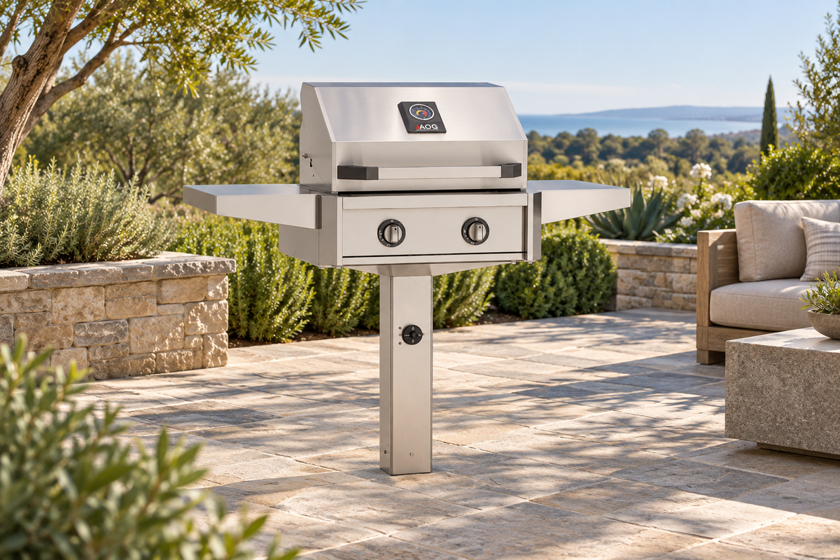 AOG 24″ T Series In-Ground Post Grill