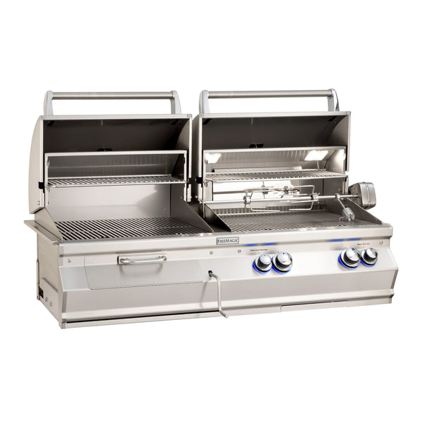 Aurora A830i Gas & Charcoal Built-In Grill