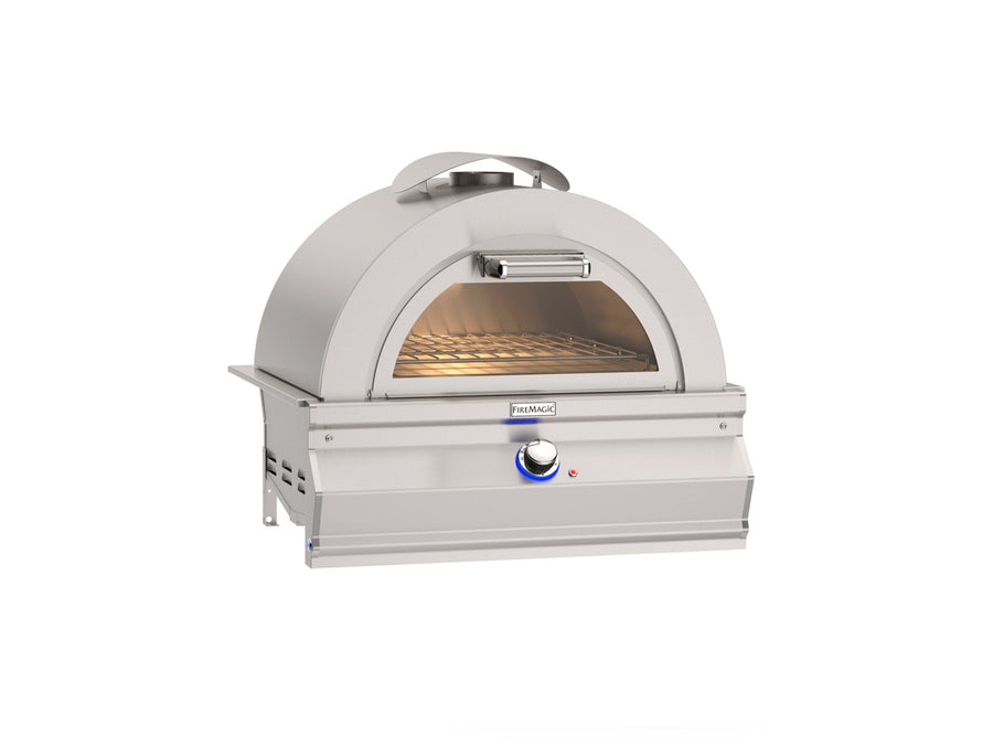 Aurora 30″ Built-In Gas Pizza Oven — 304 stainless steel construction
