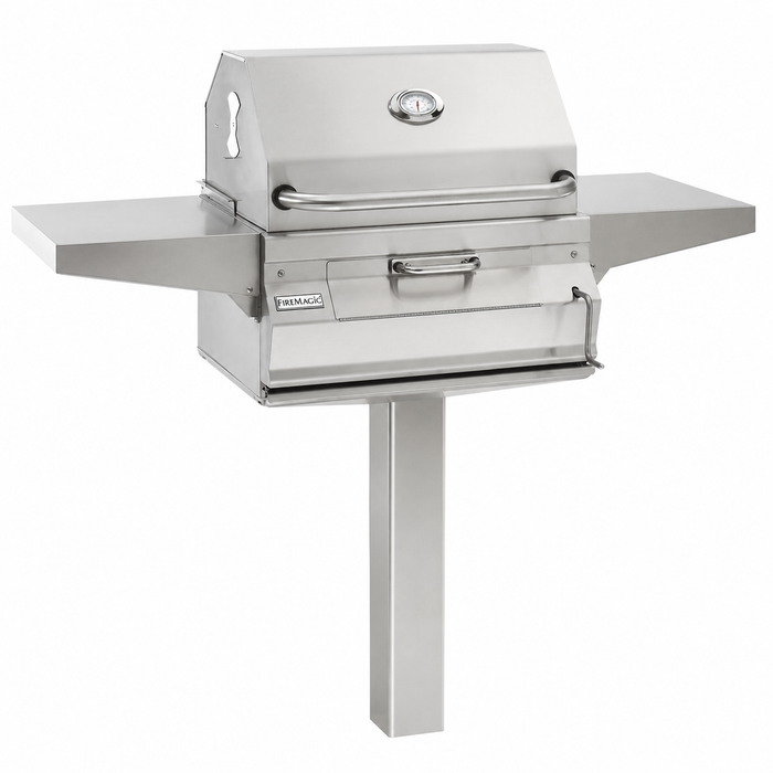 Fire Magic 24″ In-Ground Post Charcoal Grill product view