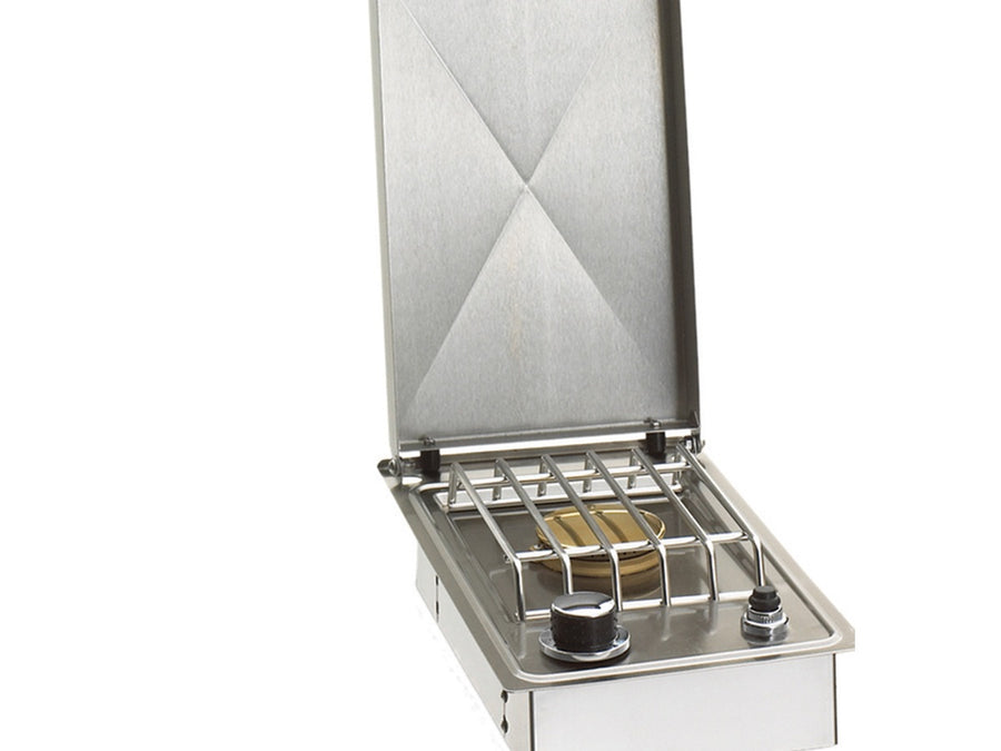 Drop-In Single Side Burner: Compact drop-in format
