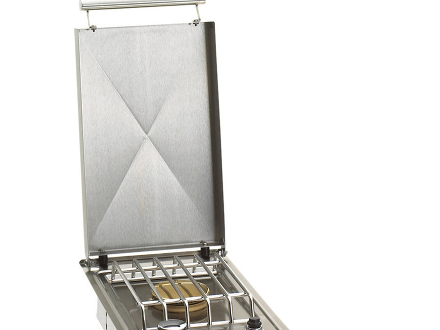 Drop-In Single Side Burner — Stainless construction