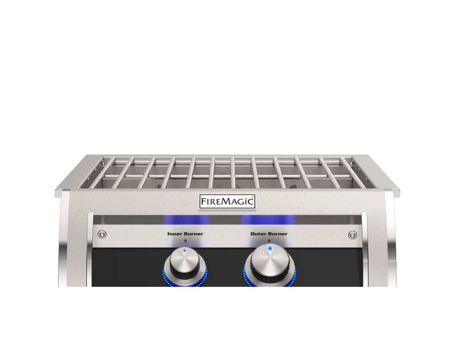Echelon Built-In Power Burner: Choice of cooking grid