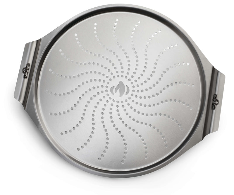 14"(35.5cm) Stainless Steel Pizza Pan — view 1