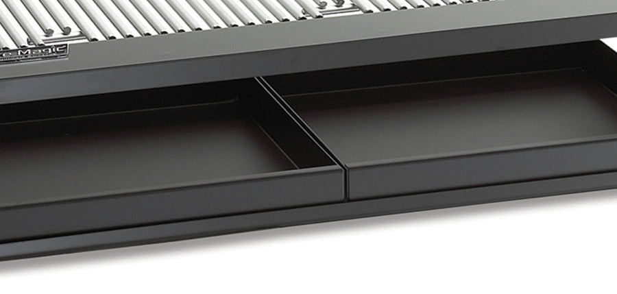 Firemaster 24″ Drop-In Charcoal Grill: Front-access charcoal pan