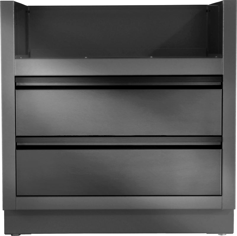 OASIS® Under Grill Cabinet for Built-in Prestige® PRO 500 or Prestige® 500, Matte Black — view 1