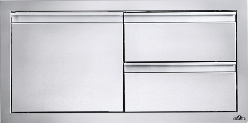 36" X 16" Single Door & Double Drawer Combo — view 1