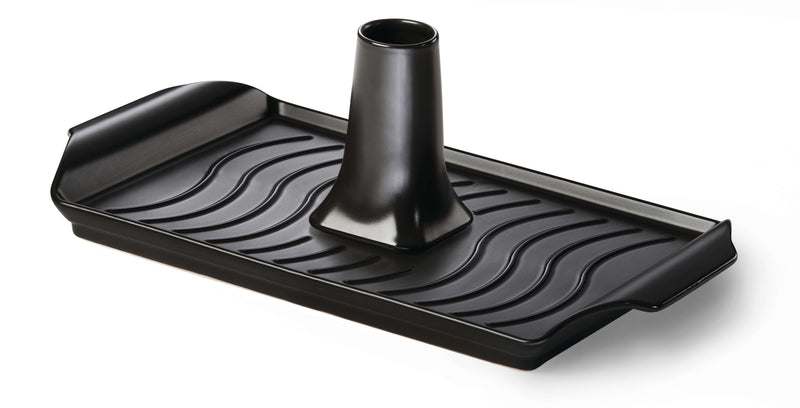 Ceramic Roasting Pan and Beer Can Chicken Roaster Set — view 1