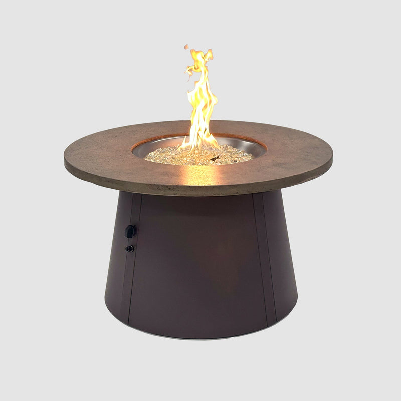 Outdoor GreatRoom Cirvalo Round Gas Fire Pit Table