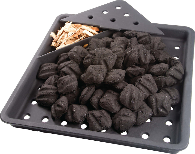 Cast Iron Charcoal and Smoker Tray — view 1