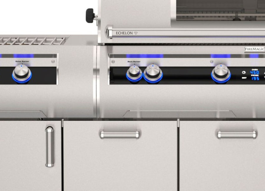 Recessed infrared backburner