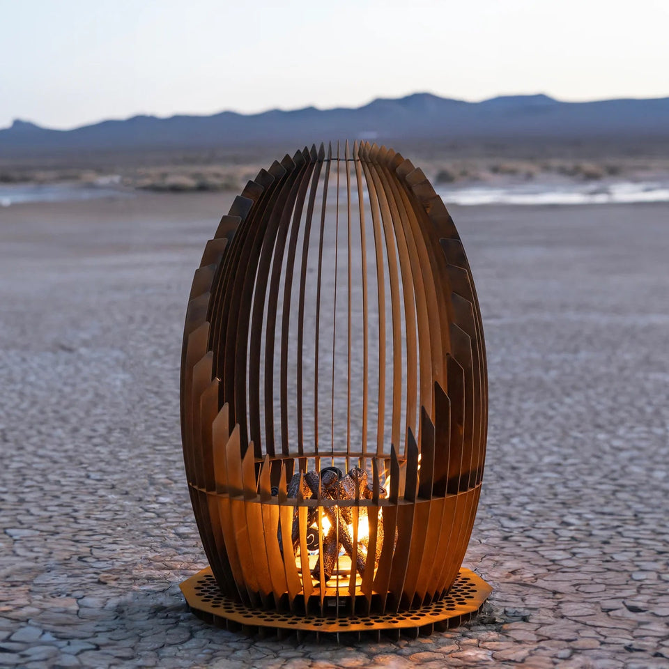 The Outdoor Plus Nebula Fire Sculpture
