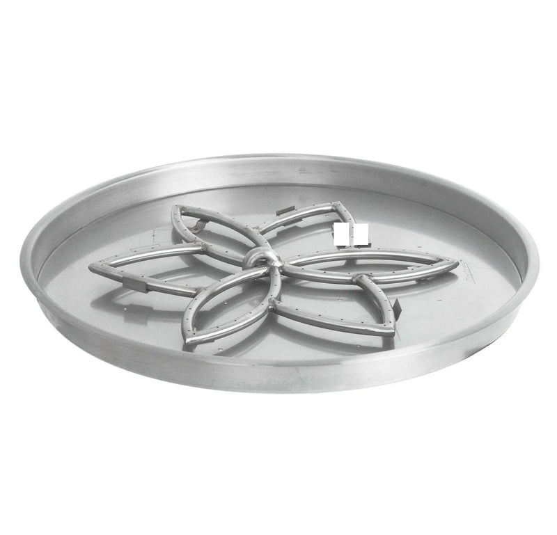 Round Drop-In & Lotus Stainless Steel Burner