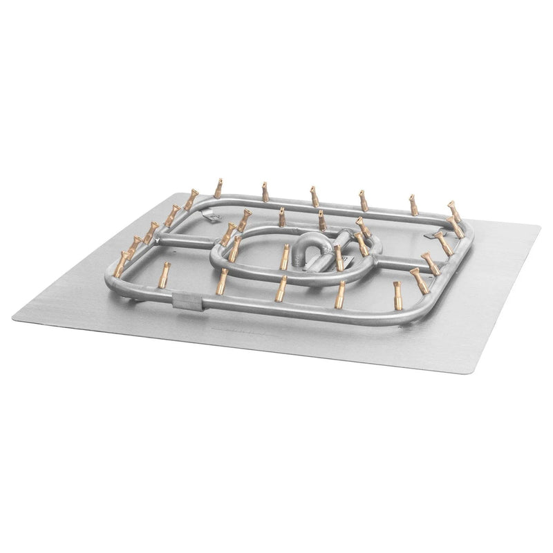 Square Flat Pan And SS Square Bullet Burner