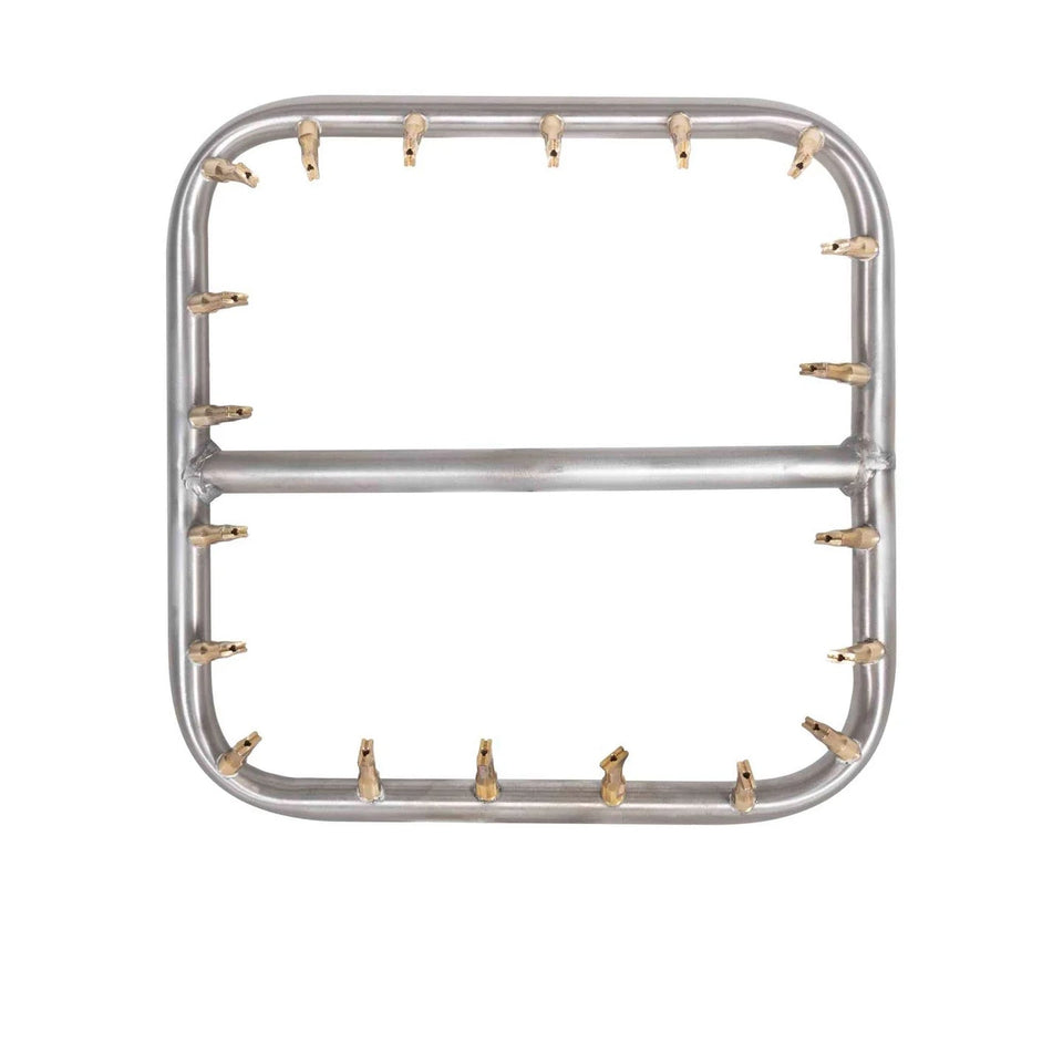 The Outdoor Plus Stainless Steel Square Bullet Burner