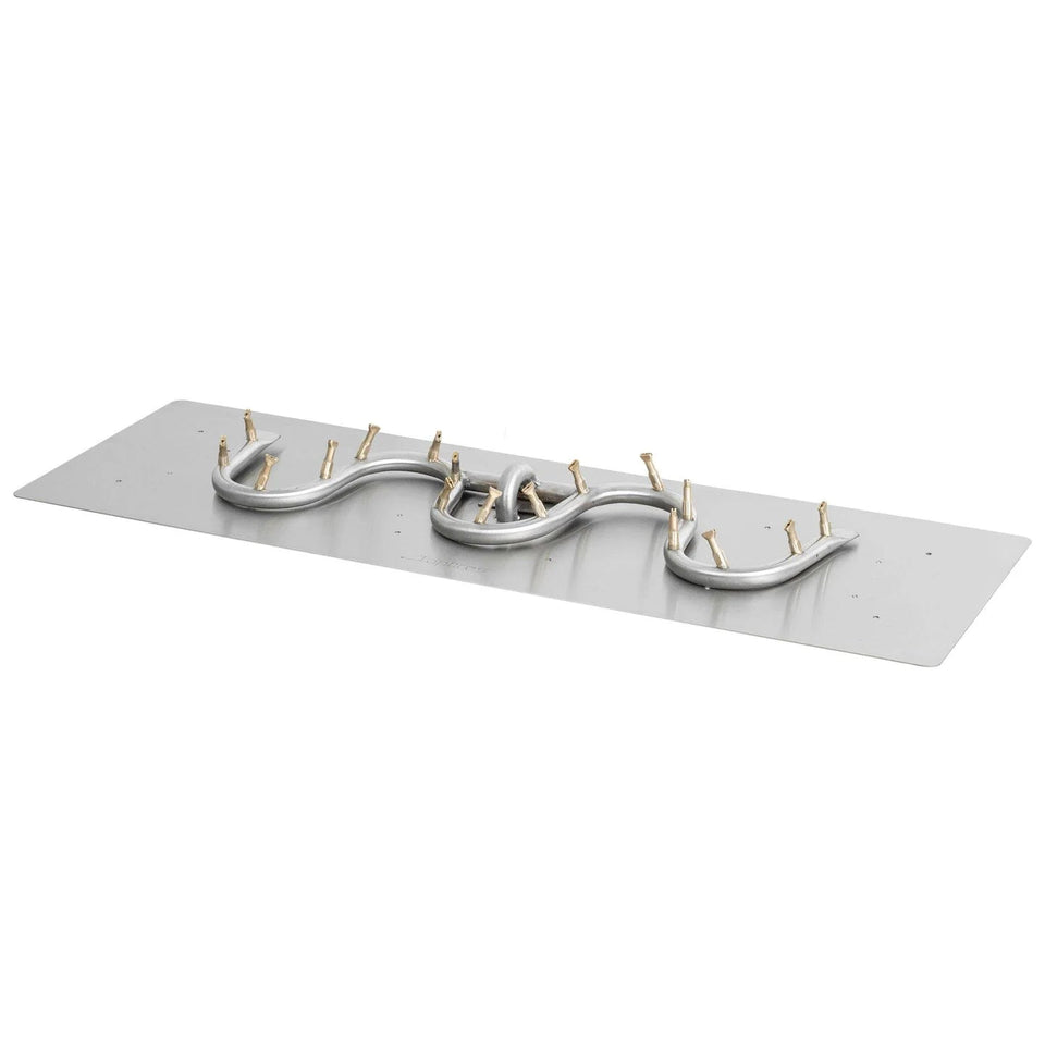 The Outdoor Plus Rectangular Flat Pan And SS Switchback Bullet Burner