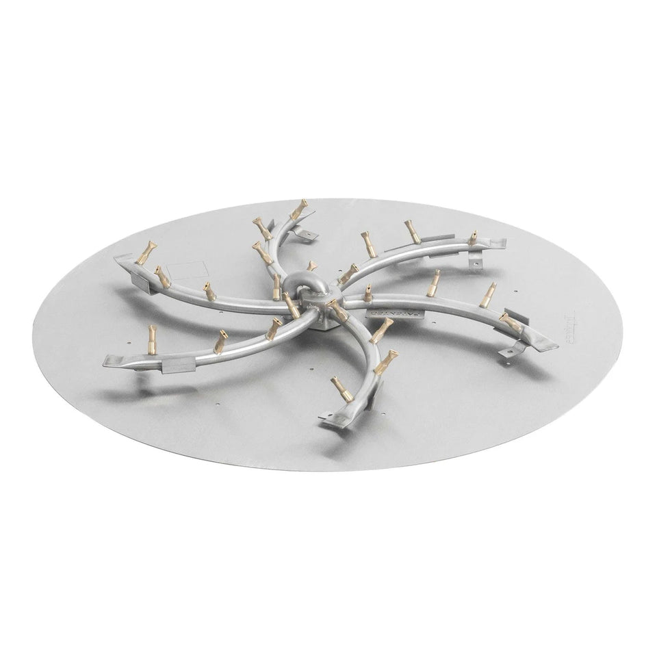 The Outdoor Plus Round Flat Pan And SS Triple 'S' Bullet Burner