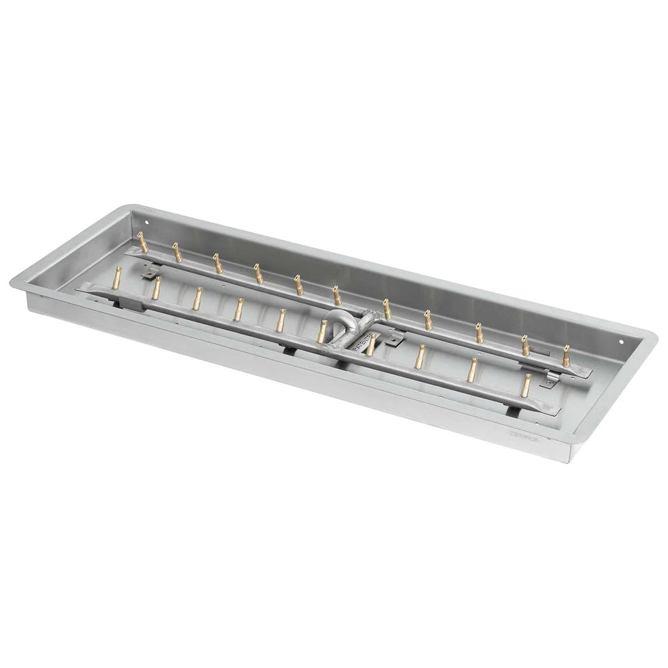 The Outdoor Plus Rectangular Drop-In Pan And SS Bullet 'H' Burner