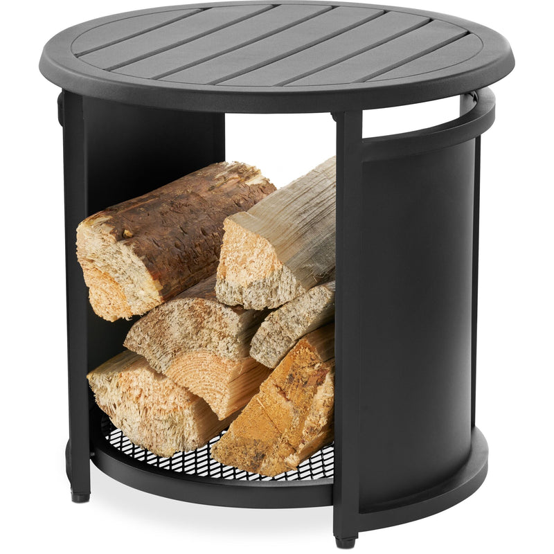 Round Fire Pit Side Table — view 1