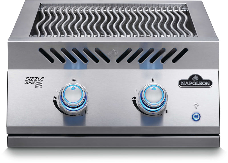 Built-In 700 Series 18" Dual Infrared Burner Stainless Steel — view 1