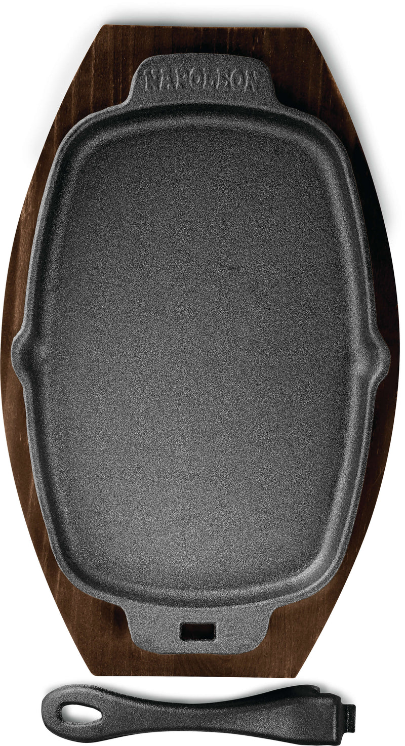 Cast Iron Sizzle Platter — view 1