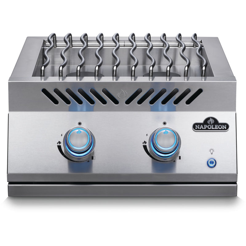 Built-In 700 Series 18" Dual Range Top Burner Stainless Steel — view 1