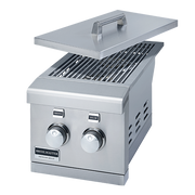 Side Burner - Double, 12-in., Slide-in