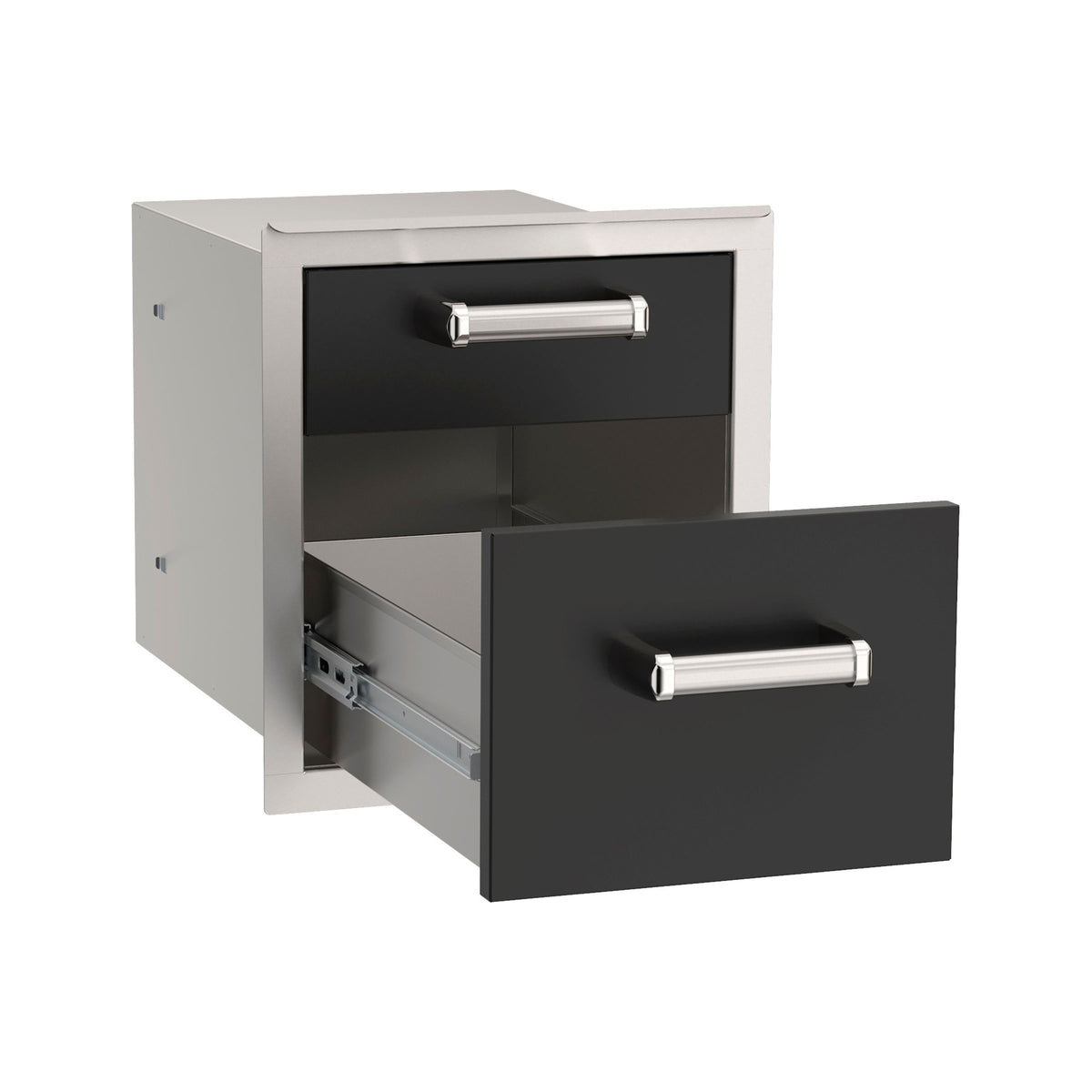 Echelon Black Double Drawer — product view 2