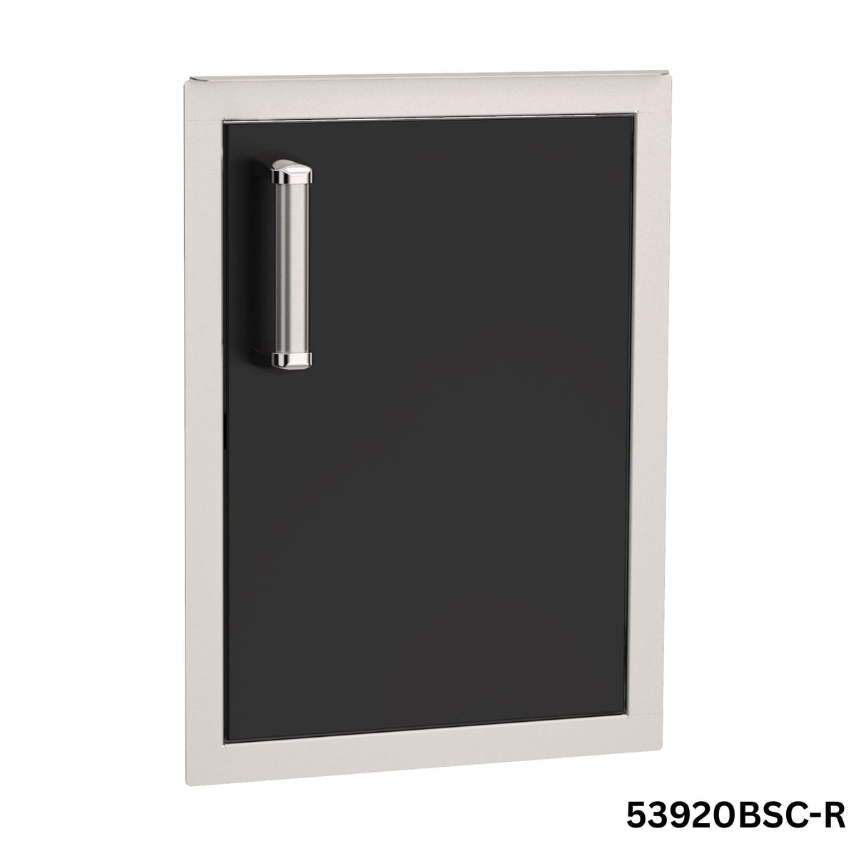 Echelon Black Vertical Single Access Door — product view 1