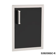 Echelon Black Vertical Single Access Door — product view 1